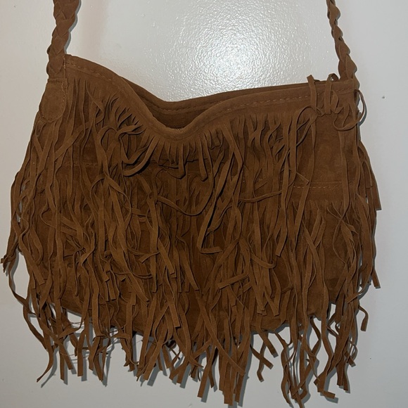 Bohoo Style Fringe Crossbody Bag - Picture 3 of 5